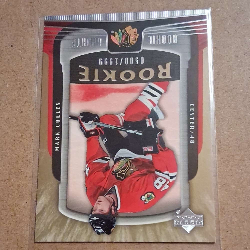 Mark Cullen Rookie Card - Picture 3 of 4